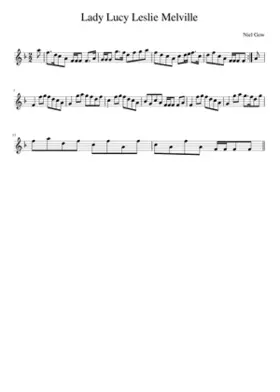 Lady Lucy Leslie Melville
