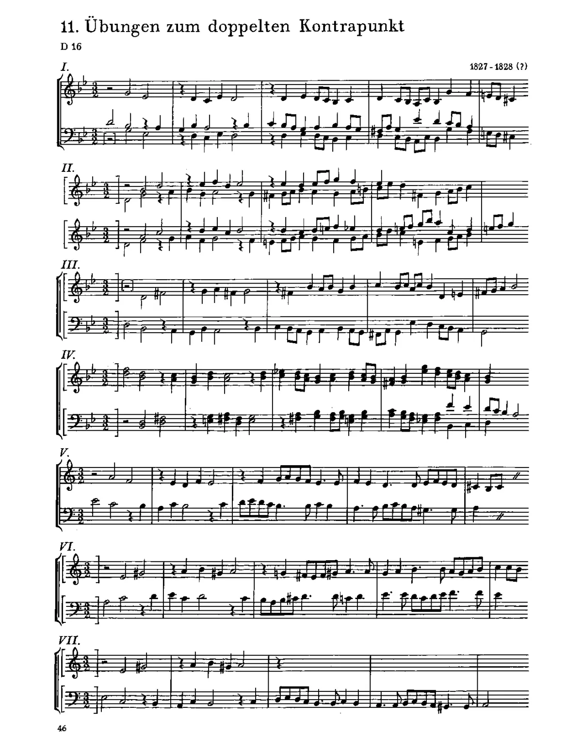 Counterpoint Exercises - Page 1