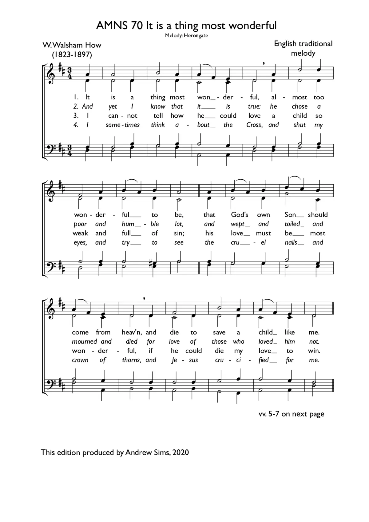 It is a thing most wonderful - Page 1