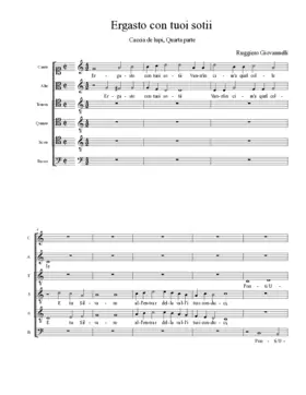 Ergasto con tuoi sotii