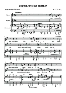 Mignon und der Harfner