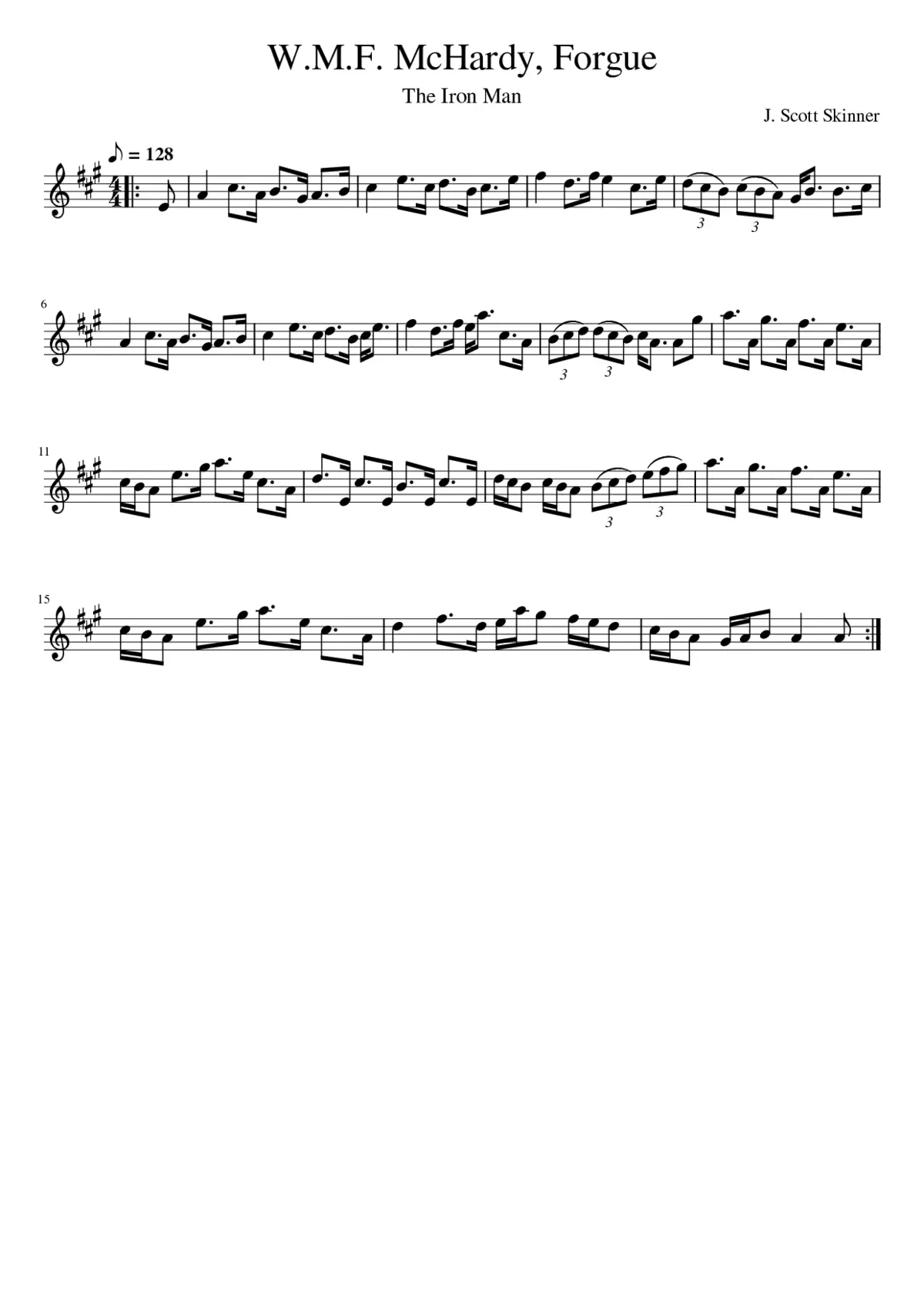 W.M.F. McHardy Forgue - Page 1