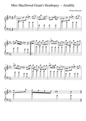 Miss MacDowal Grant's Strathspey -- Arndilly