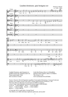 Laudate dominum, quia benignus est