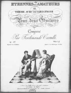 Etrennes aux Amateurs