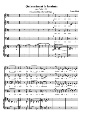 Qui seminant in lacrimis, S. 63