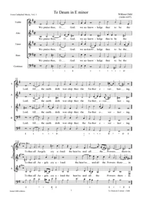 Te Deum in E minor