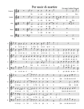 Per uscir di martire