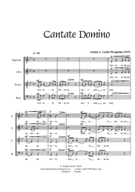 Cantate Domino