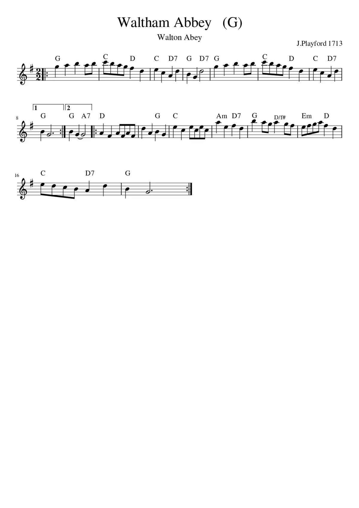 Waltham Abbey - Page 1