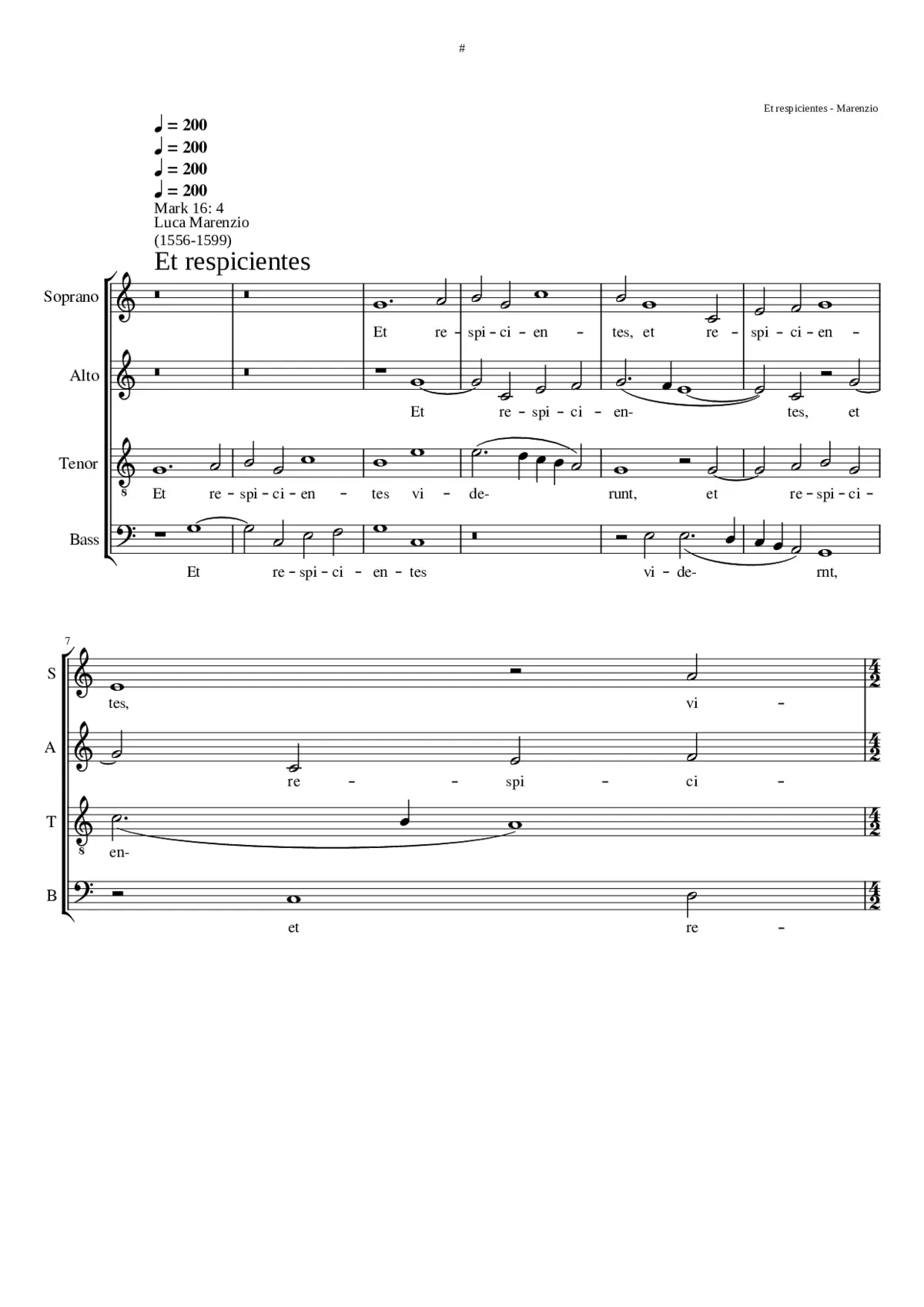 Et respicientes viderunt - Page 1