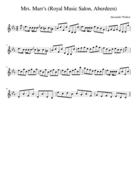 Mrs. Marr's (Royal Music Salon Aberdeen)