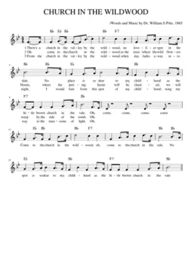 CHURCH IN THE WILDWOOD