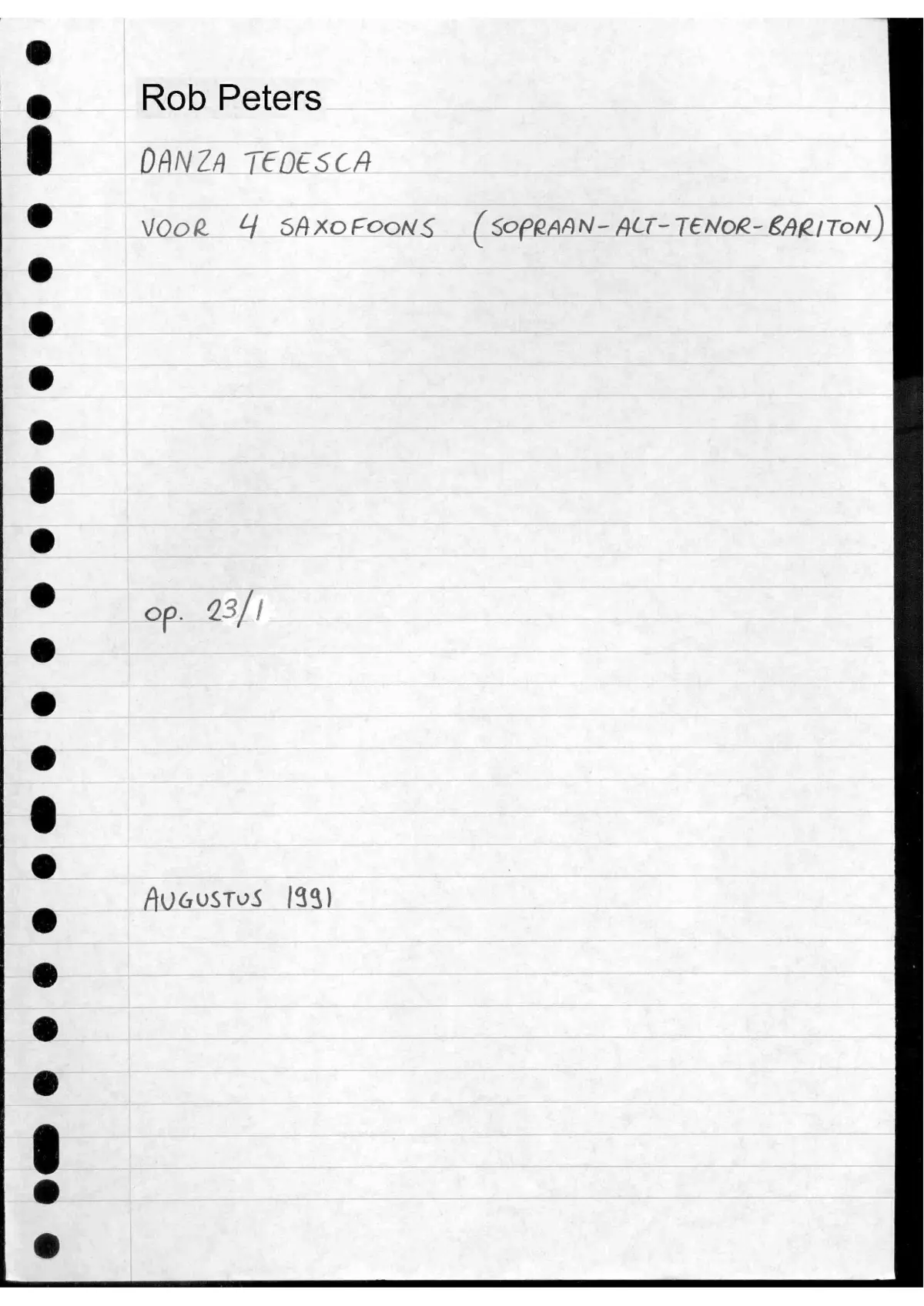 3 Dances - Page 1