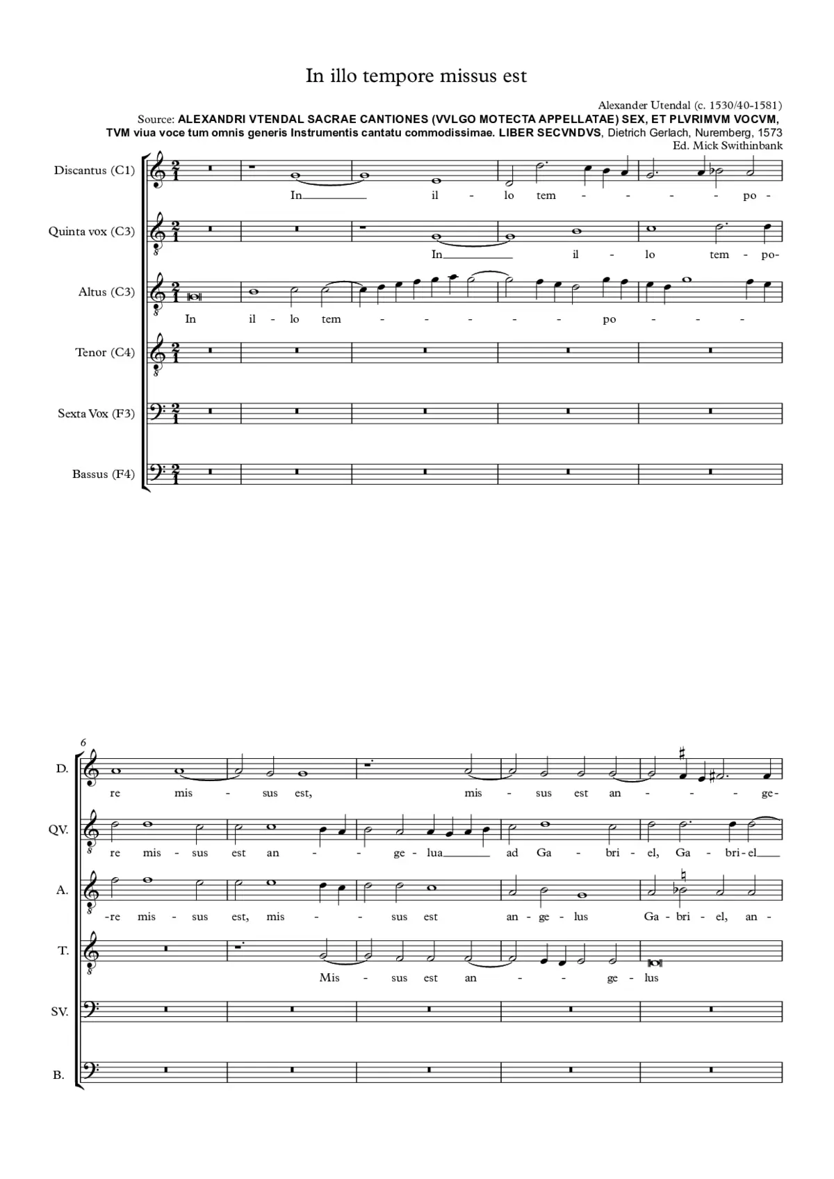 In illo tempore missus est angelus - Page 1