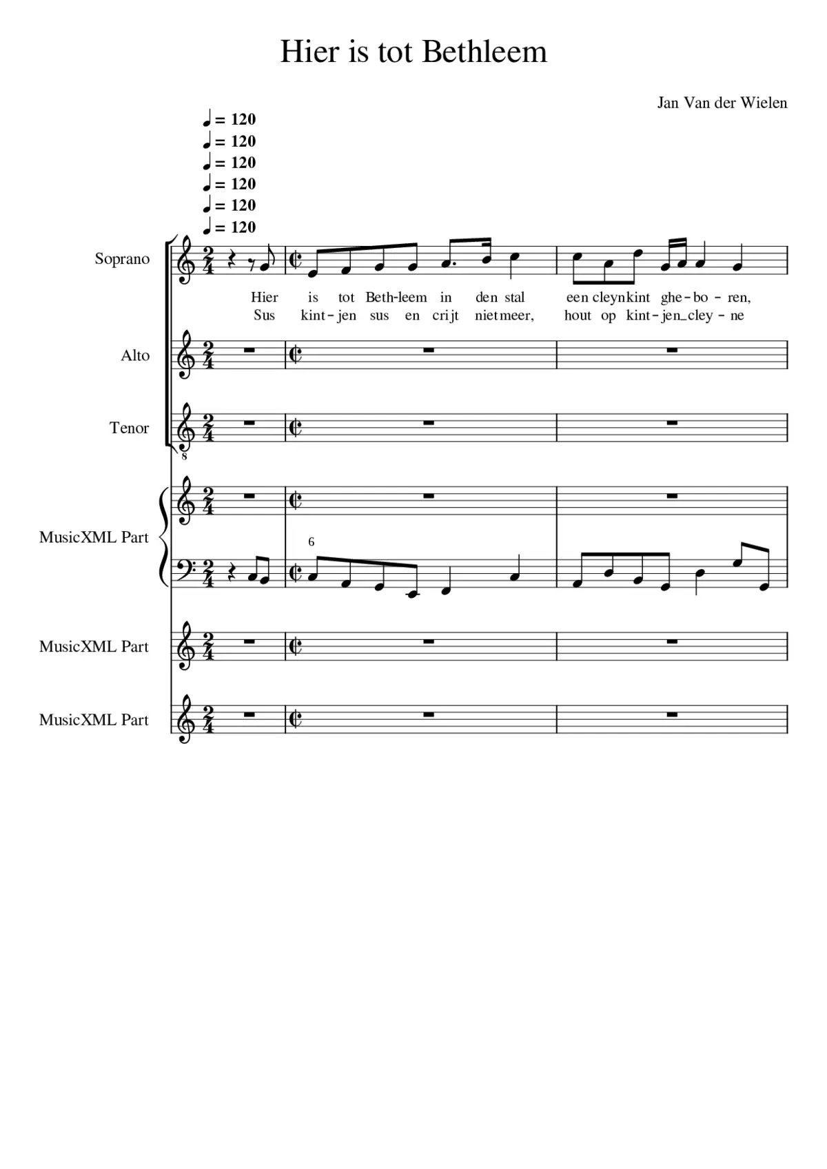 Hier is tot Bethleem - Page 1