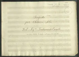 Tempesta per Chitarra Sola