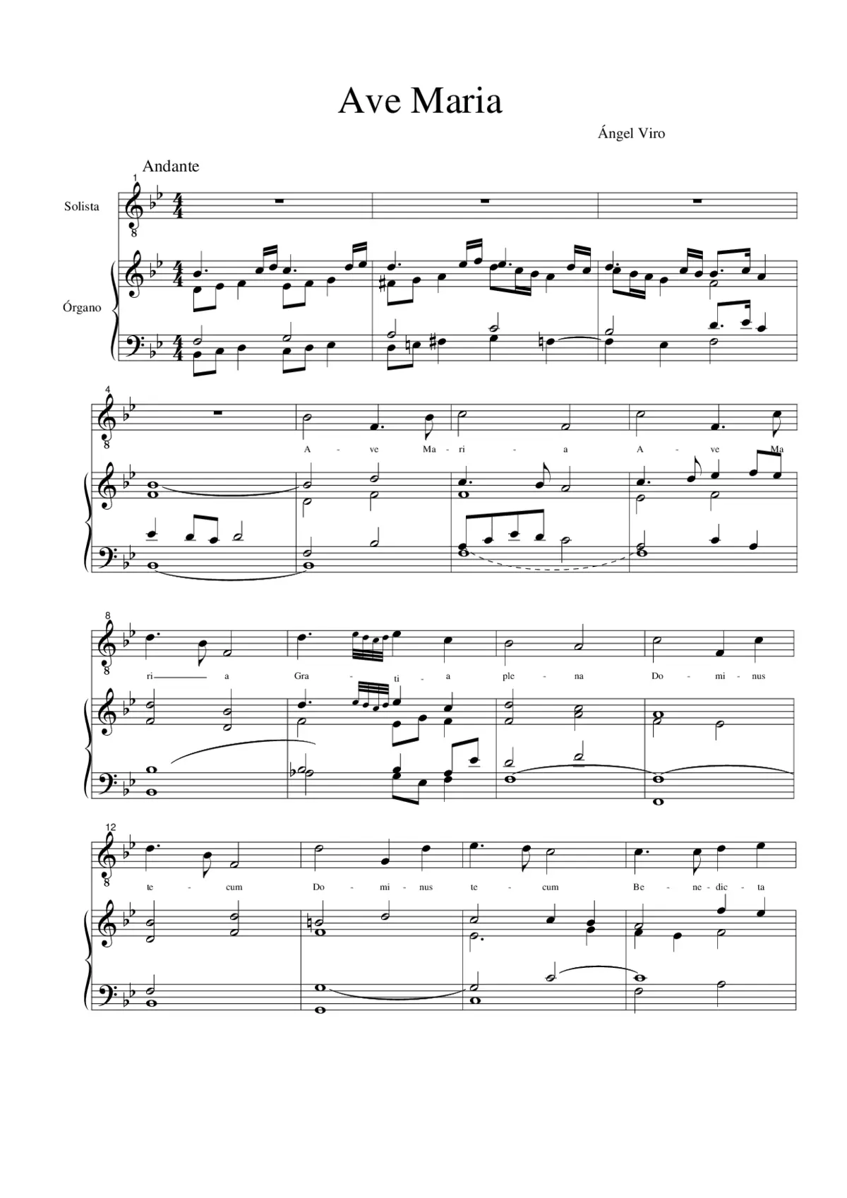 Ave Maria II - Page 1