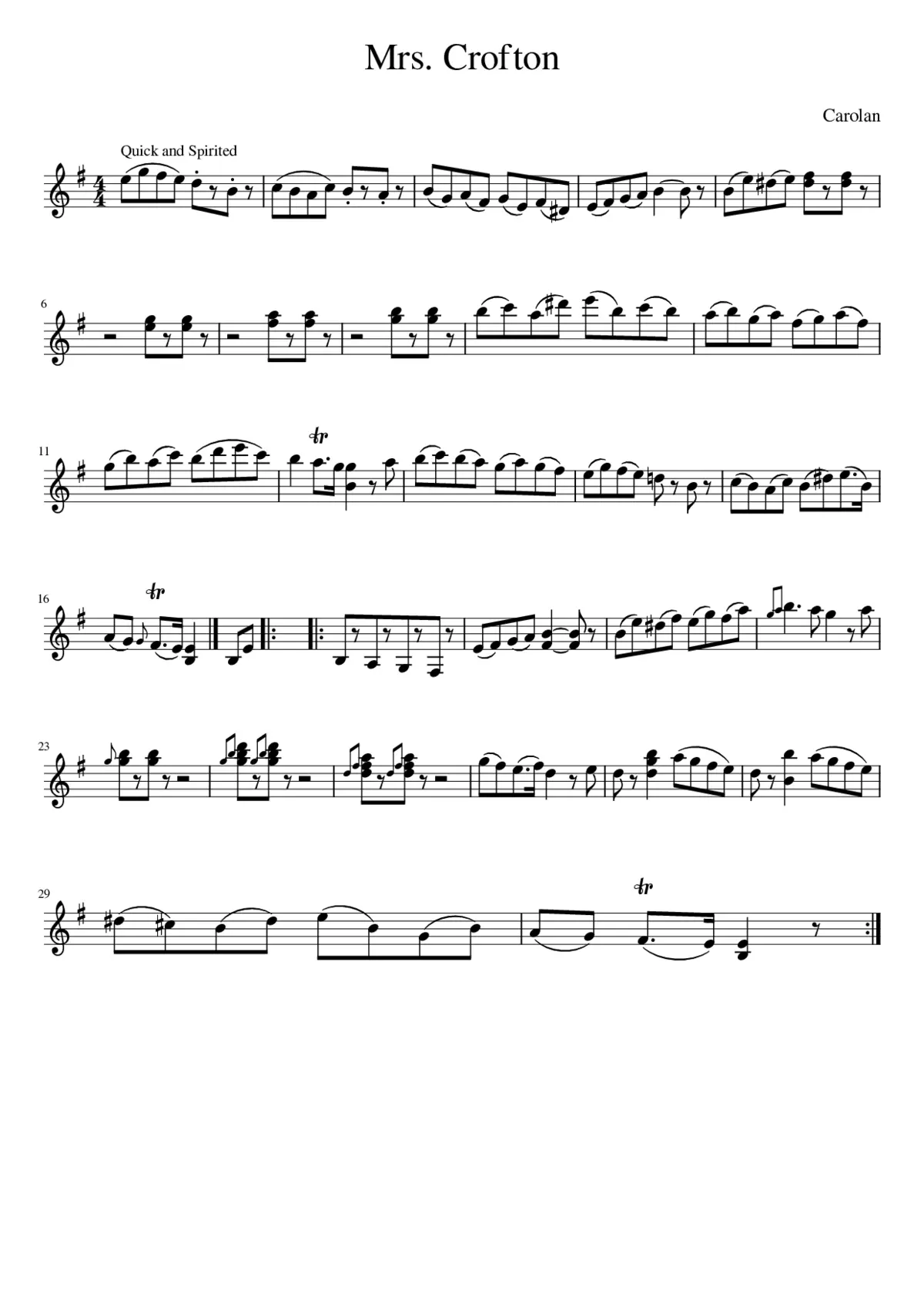 Mrs. Crofton - Page 1