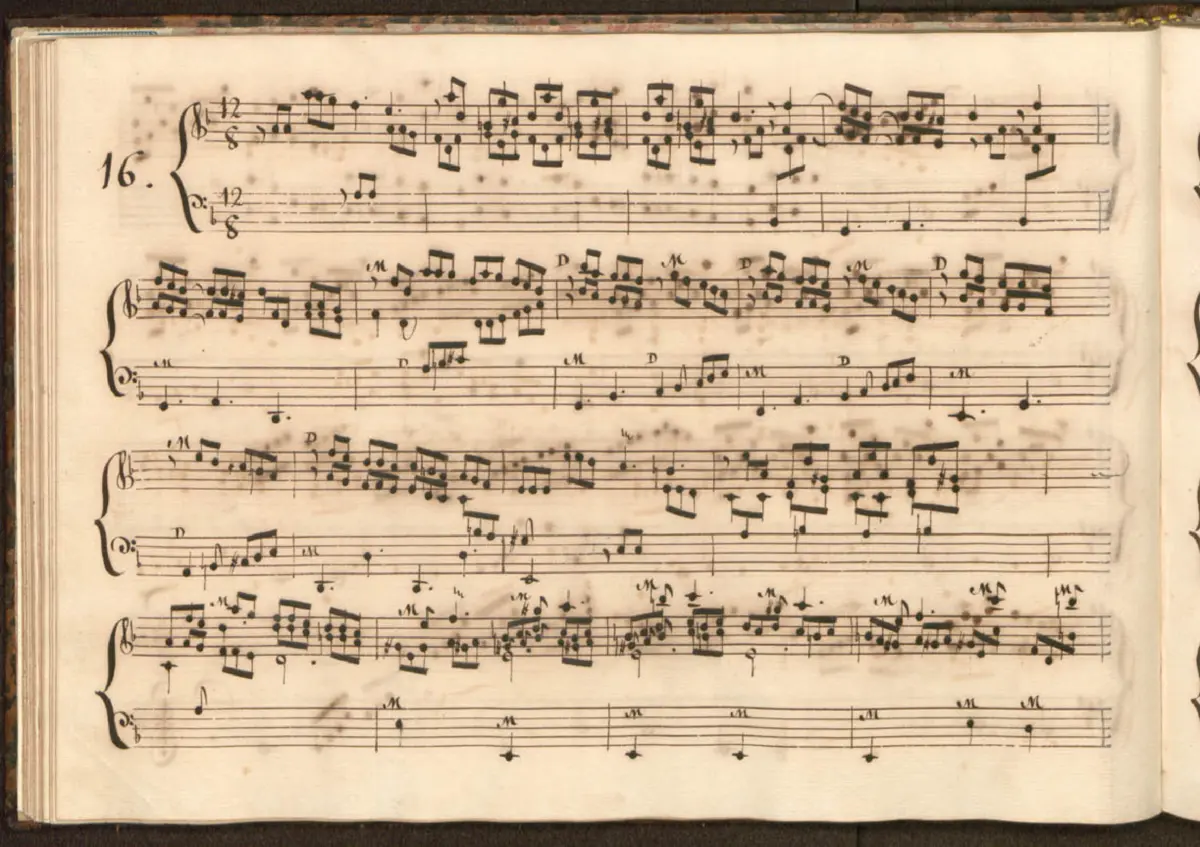 Keyboard Sonata in D minor - Page 1