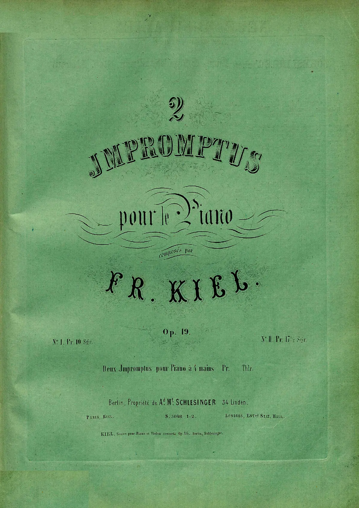 2 Impromptus - Page 1