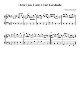 There's nae Harm Done Goodwife