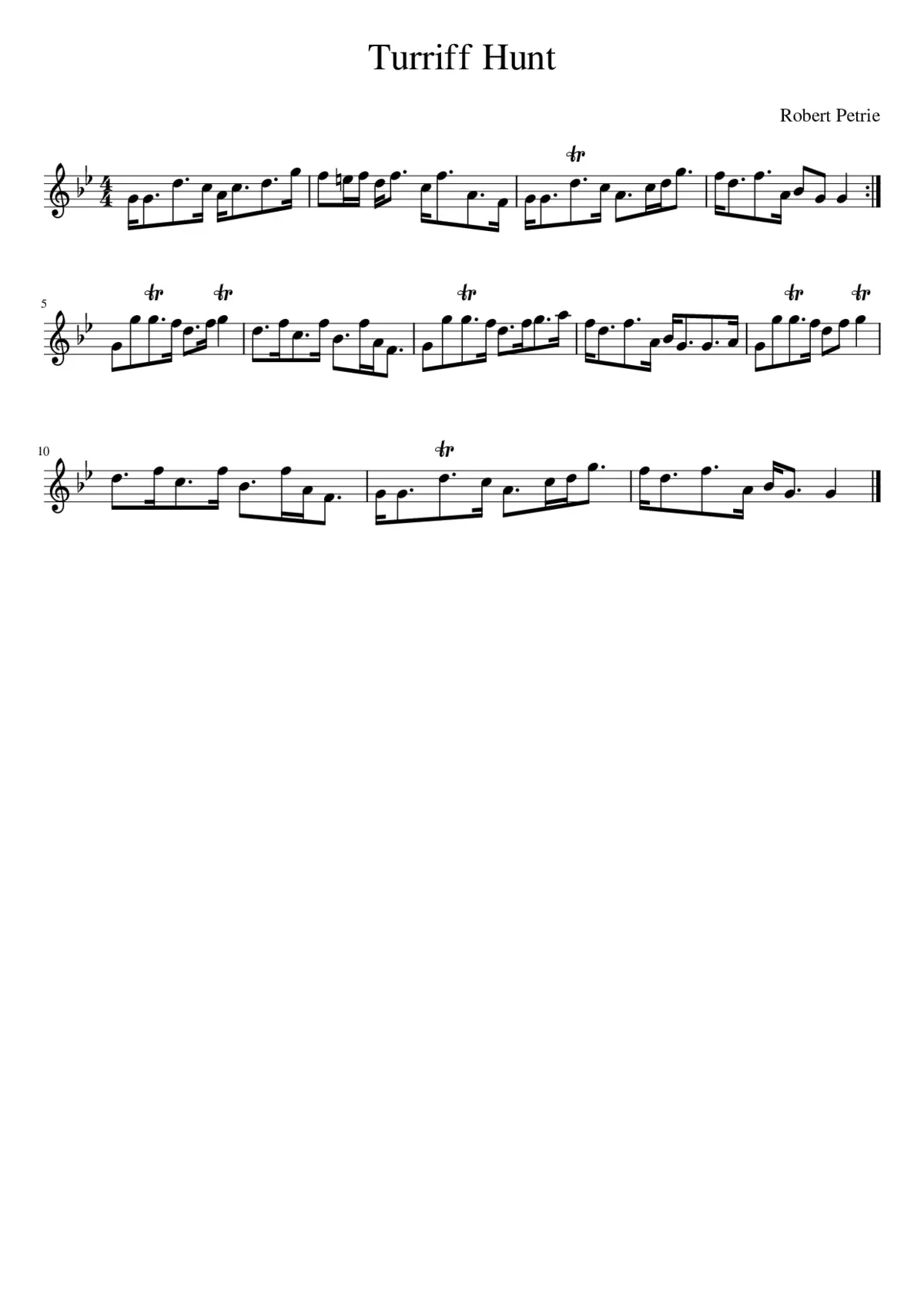 Turriff Hunt - Page 1