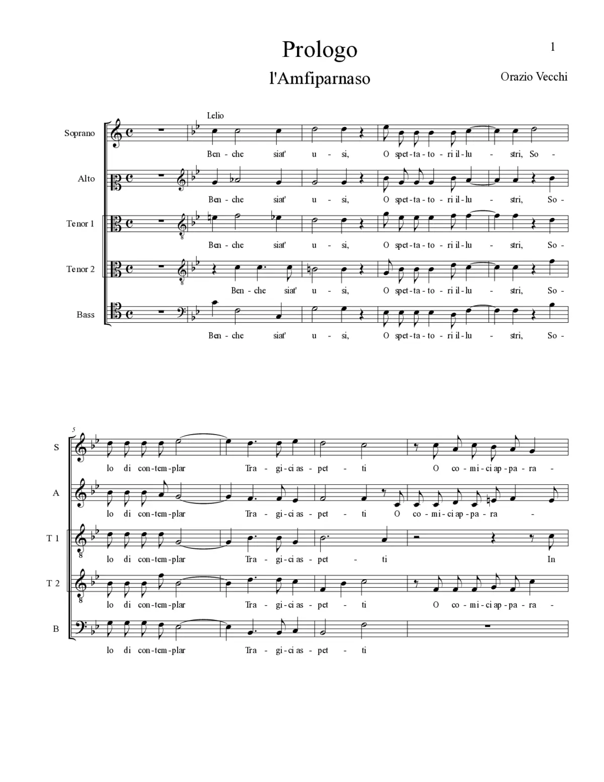L'Amfiparnaso - Page 1