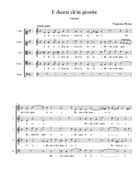 E dicesi ch'in giostre