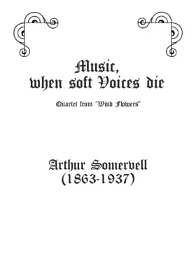 Music, when soft voices die