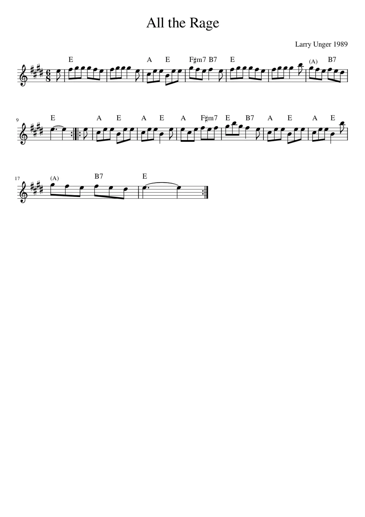 All the Rage - Page 1