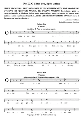 O Crux ave, spes unica