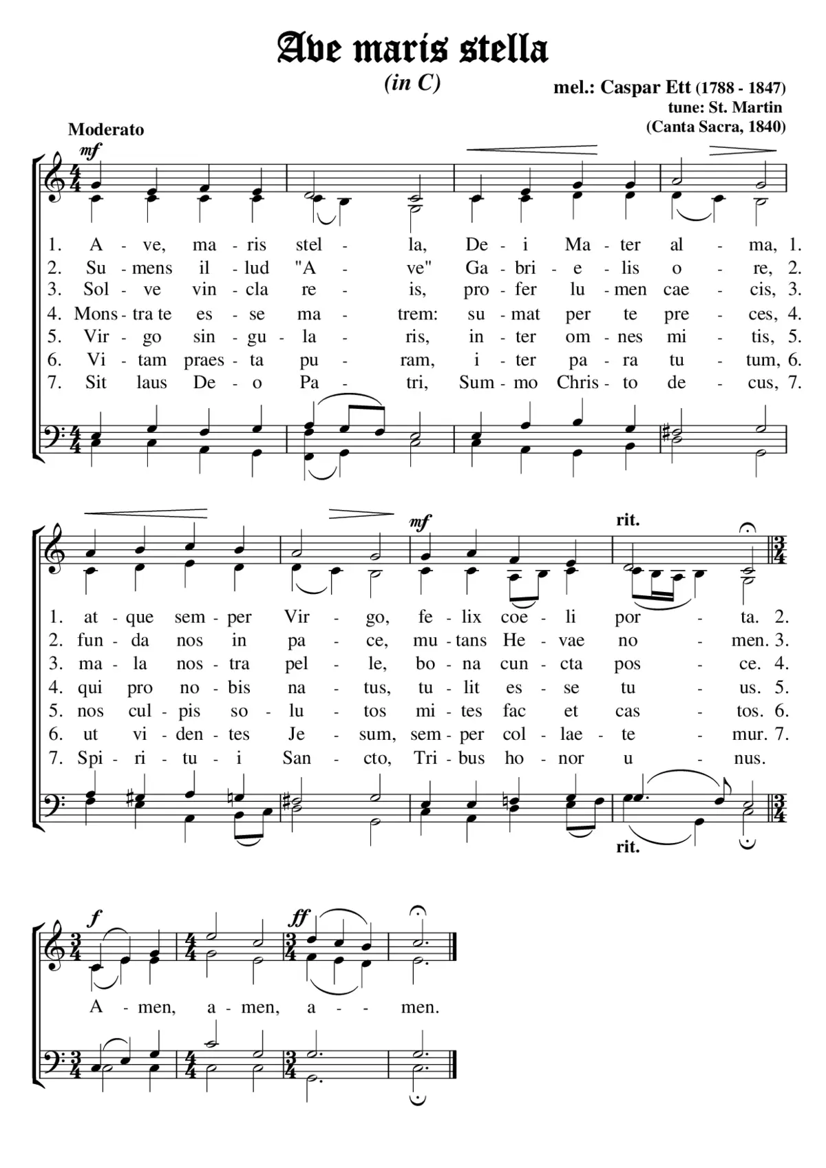 Ave maris stella - Page 1
