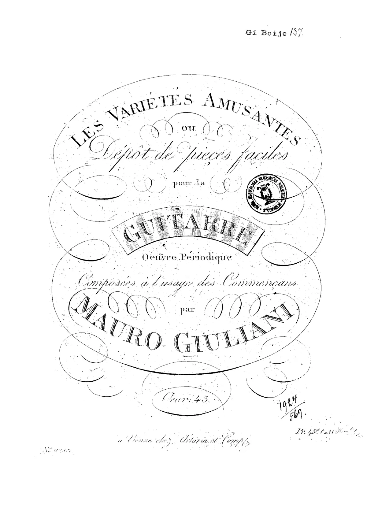 Les variétés amusantes - Page 1