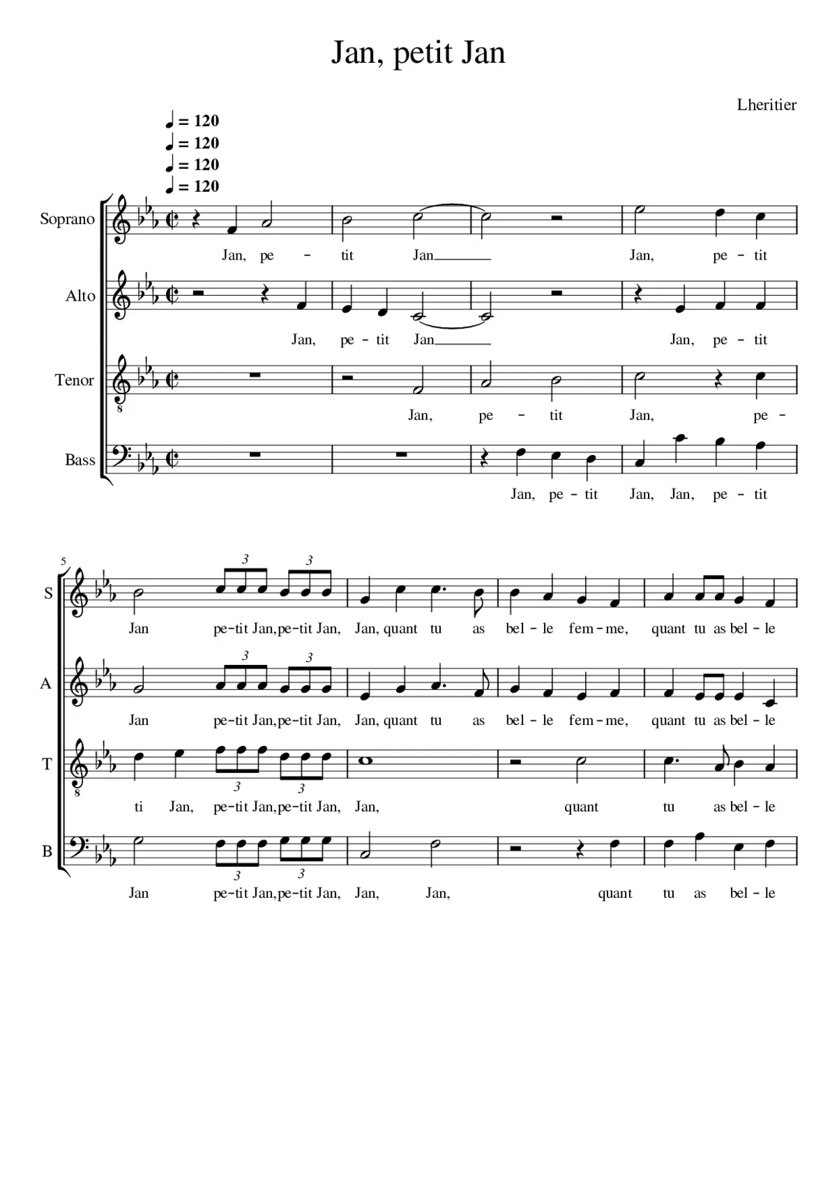 Jan petit Jan - Page 1