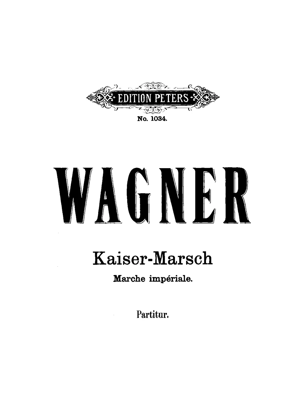 Kaisermarsch - Page 1