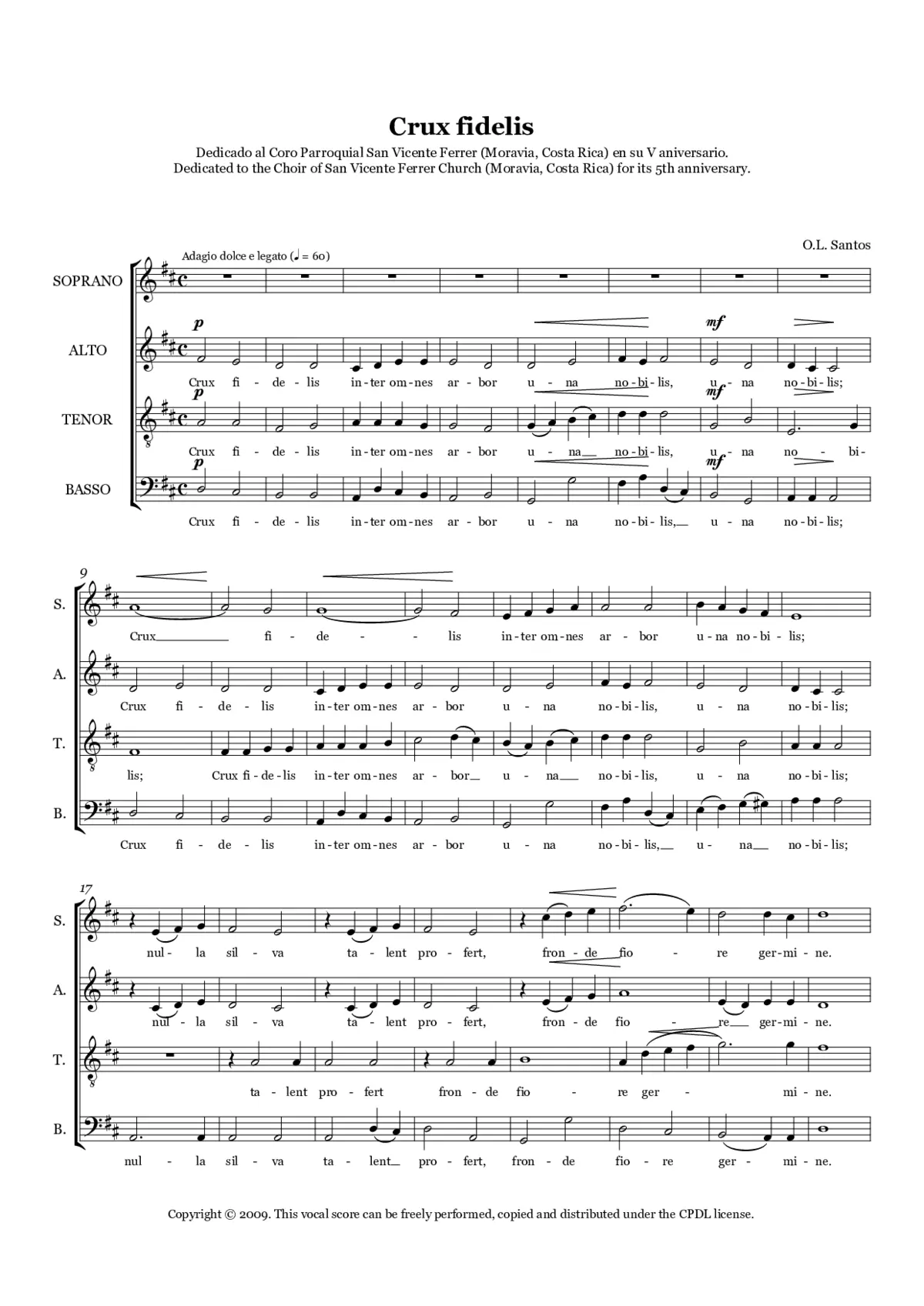 Crux fidelis - Page 1