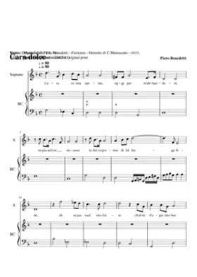 Cara dolce mia speme