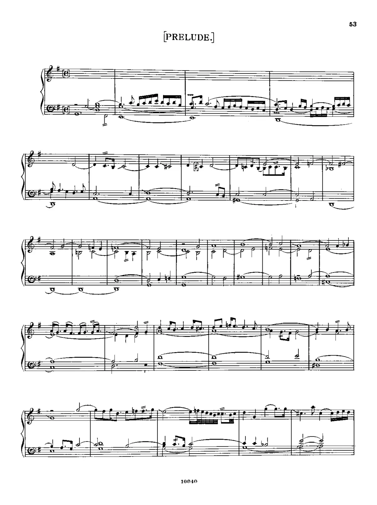 Prelude in G major - Page 1