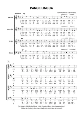Pange, lingua, gloriosi Corporis mysterium
