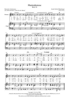 Marienhymne WoO 30