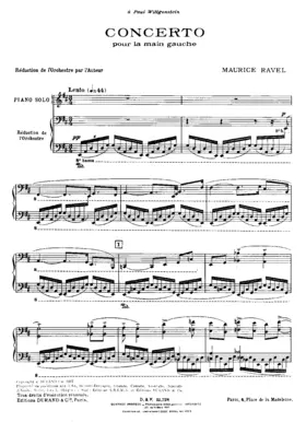 Piano Concerto for the Left Hand