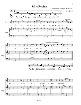 Salve Regina (voice, continuo)