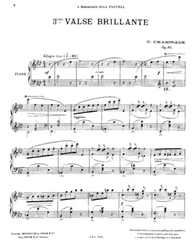 3ème valse brillante, Op.80