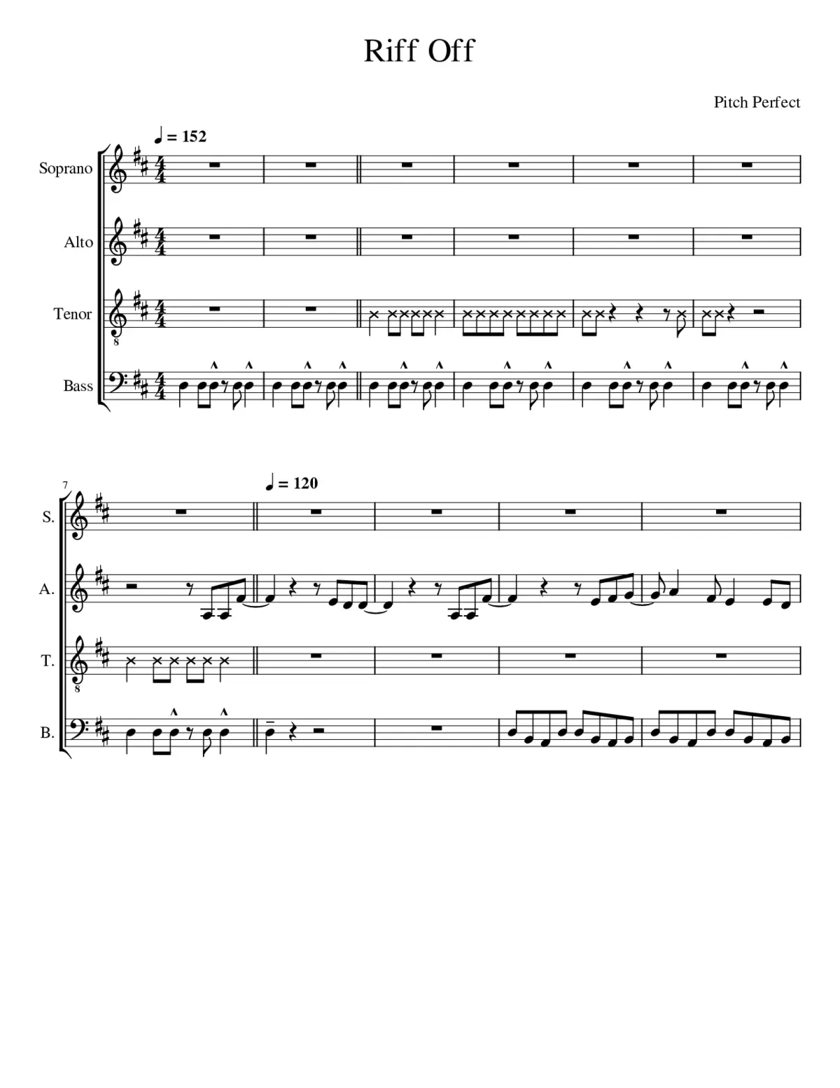 pitch perfect two riff off - Page 1