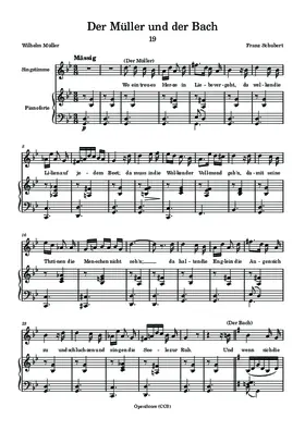 Der Müller und der Bach