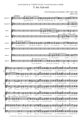 Im Advent, Op. 79, No. 5