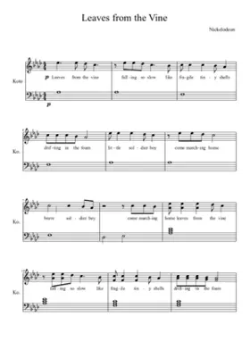 leaves from the vine theme