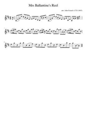 Mrs Ballantine's Reel