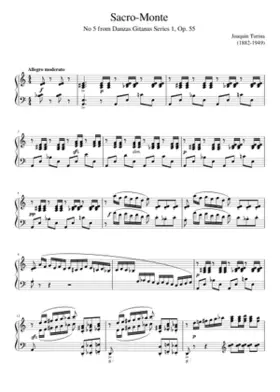 5 Danzas Gitanas Series 1 Op.55